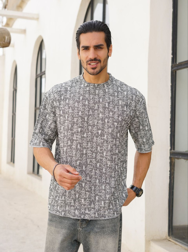 فروش عمده تیشرت بوکله طرح اسکاچ | پارچه اسلپ بوکله نخ ۲۸