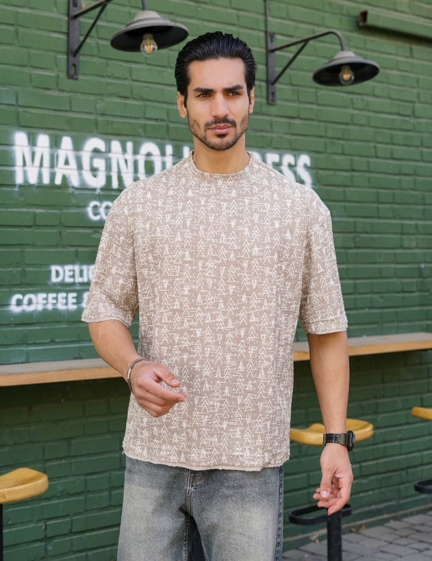 فروش عمده تیشرت بوکله طرح اسکاچ | پارچه اسلپ بوکله نخ ۲۸