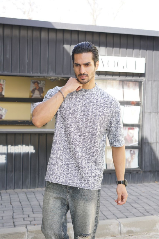 فروش عمده تیشرت بوکله طرح اسکاچ | پارچه اسلپ بوکله نخ ۲۸