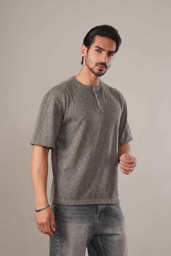 تیشرت-یقه-دیپلمات-اسلپ-سوزنی-عمده-رنگ-سبز-طوسی