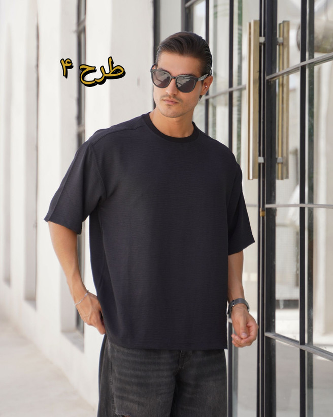 تیشرت محرمی مردانه مشکی عمده